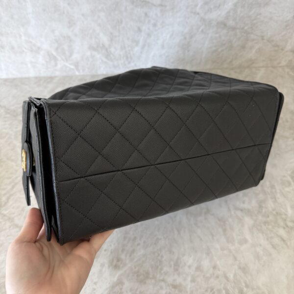 Chanel Caviar Quilted Medium Chanel 25 Handbag Black