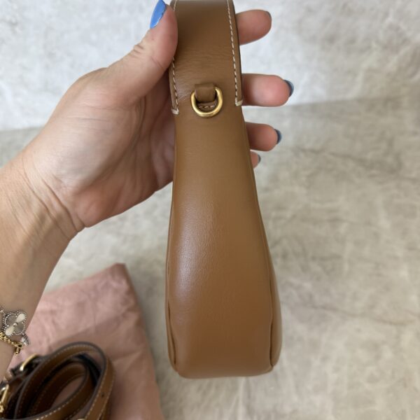 Miu Miu Wander Hobo Caramel