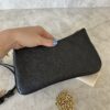 Louis Vuitton Monogram Empreinte Leather Pochette Liv Black