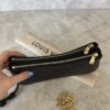 Louis Vuitton Monogram Empreinte Leather Pochette Liv Black