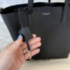 Saint Laurent (YSL) Calfskin Toy Shopping Tote Black