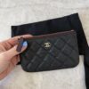 Chanel Caviar Quilted Small Cosmetic Case Black