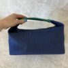 Hermes Canvas Large Bride-A-Brac Pouch Marine