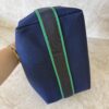 Hermes Canvas Large Bride-A-Brac Pouch Marine