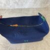 Hermes Canvas Large Bride-A-Brac Pouch Marine