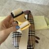 Burberry Recycled Polyester Vintage Check Medium Sonny Bum Bag Archive Beige Black