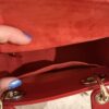 Christian Dior Lambskin Cannage Dioramour Heart Small Lady Dior Red