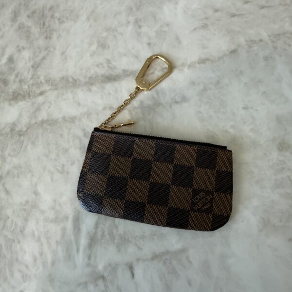 Louis Vuitton Damier Ebene Key Pouch Cles