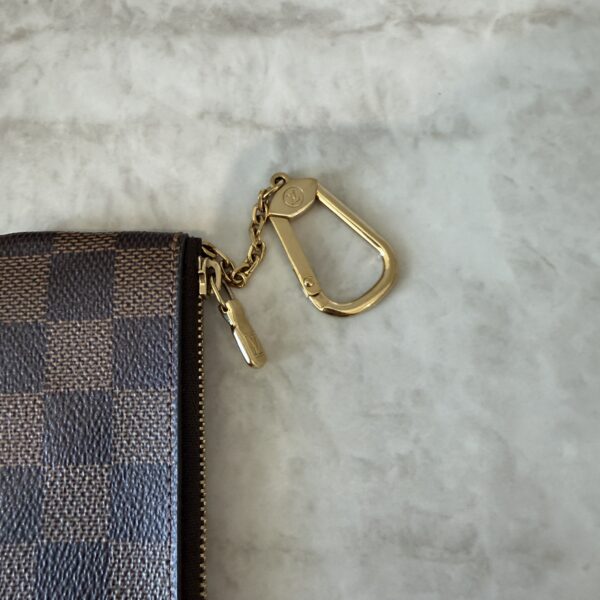 Louis Vuitton Damier Ebene Key Pouch Cles