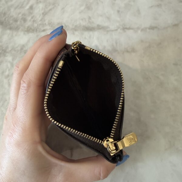 Louis Vuitton Damier Ebene Key Pouch Cles
