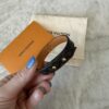 Louis Vuitton Monogram Canvas Essential V Bracelet Size 17
