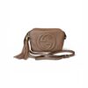 Gucci Calfskin Small Soho Disco Bag Beige