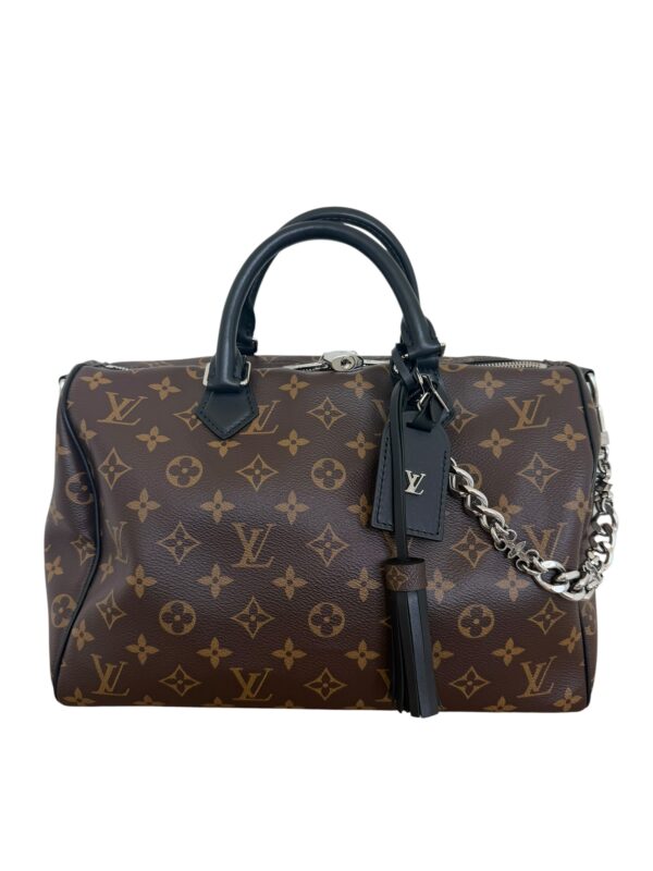 Louis Vuitton Monogram Speedy Soft 30 Dark