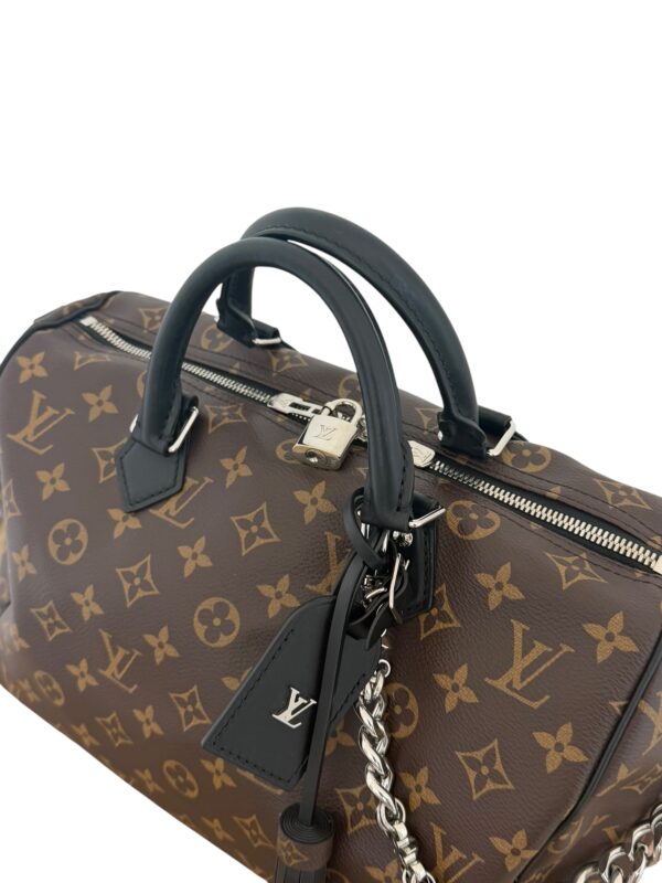 Louis Vuitton Monogram Speedy Soft 30 Dark