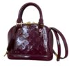 Louis Vuitton Alma Handbag Monogram Vernis