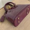 Louis Vuitton Alma Handbag Monogram Vernis