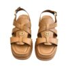 Louis Vuitton Maya Flatform Calfskin Slingback Sandals Women's Size:| IT 39