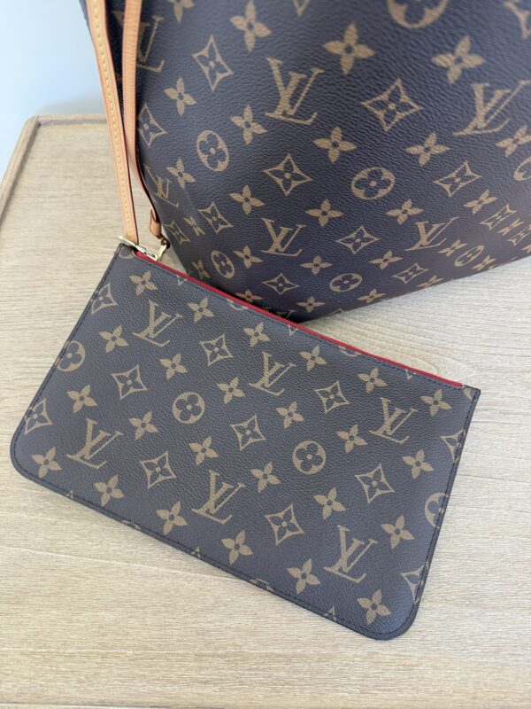 Louis Vuitton Monogrami Neverfull MM Cerise