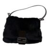 Fendi Fur Mama Baguette Black
