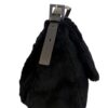Fendi Fur Mama Baguette Black