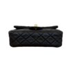Chanel Lambskin Quilted Mini Rectangular Pearl Crush Flap Black