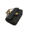 Chanel Lambskin Quilted Mini Rectangular Pearl Crush Flap Black