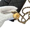 Chanel Lambskin Quilted Mini Rectangular Pearl Crush Flap Black
