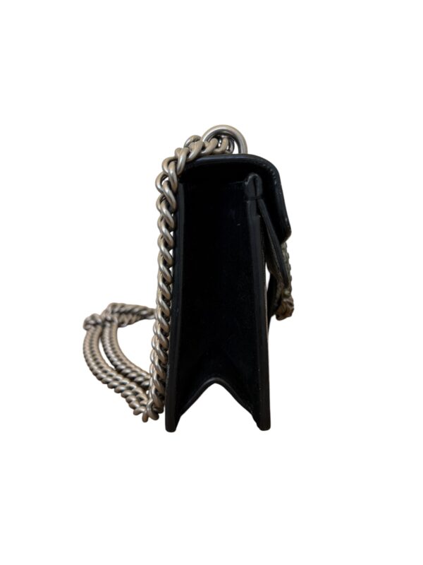 Chanel Lambskin Quilted Mini Rectangular Pearl Crush Flap Black