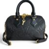 Louis Vuitton Empreinte Monogram Giant Speedy Bandouliere 20 Black