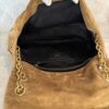 Saint Laurent (YSL) Suede Matelasse Monogram Medium Jamie 4.3 Golden Leaf