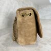 Saint Laurent (YSL) Suede Matelasse Monogram Medium Jamie 4.3 Golden Leaf