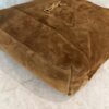 Saint Laurent (YSL) Suede Matelasse Large Jamie Pochon Golden Leaf