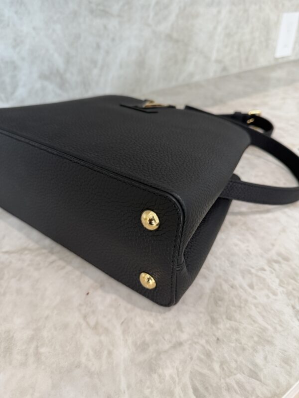Louis Vuitton Taurillon Capucines MM Black