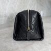 Chanel Grained Shiny Calfskin Gold Tone Hardware Zippered Case Large