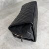 Chanel Grained Shiny Calfskin Gold Tone Hardware Zippered Case Large