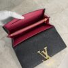Louis Vuitton Taurillon Capucines Wallet Black
