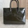 Saint Laurent (YSL) Patent Nano Sac De Jour Dark Vineyard