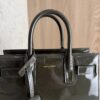 Saint Laurent (YSL) Patent Nano Sac De Jour Dark Vineyard