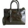 Saint Laurent (YSL) Patent Nano Sac De Jour Dark Vineyard