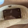 Saint Laurent (YSL) Calfskin Le 37 Mini Bucket Bag Raffia