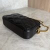 Saint Laurent (YSL) Lambskin Quilted Mini Camera Bag Black