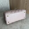 Christian Dior Iridescent Lambskin Cannage Medium Lady Dior Gold Hardware