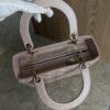 Christian Dior Iridescent Lambskin Cannage Medium Lady Dior Gold Hardware