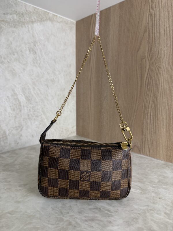 Louis Vuitton Damier Ebene Mini Pochette Accessories