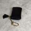 Gucci Black Pebbled Leather Soho Pochette Cles Key Holder