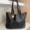 Louis Vuitton Grained Calfskin Low Key Cabas MM Black