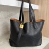 Louis Vuitton Grained Calfskin Low Key Cabas MM Black