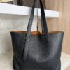 Louis Vuitton Grained Calfskin Low Key Cabas MM Black