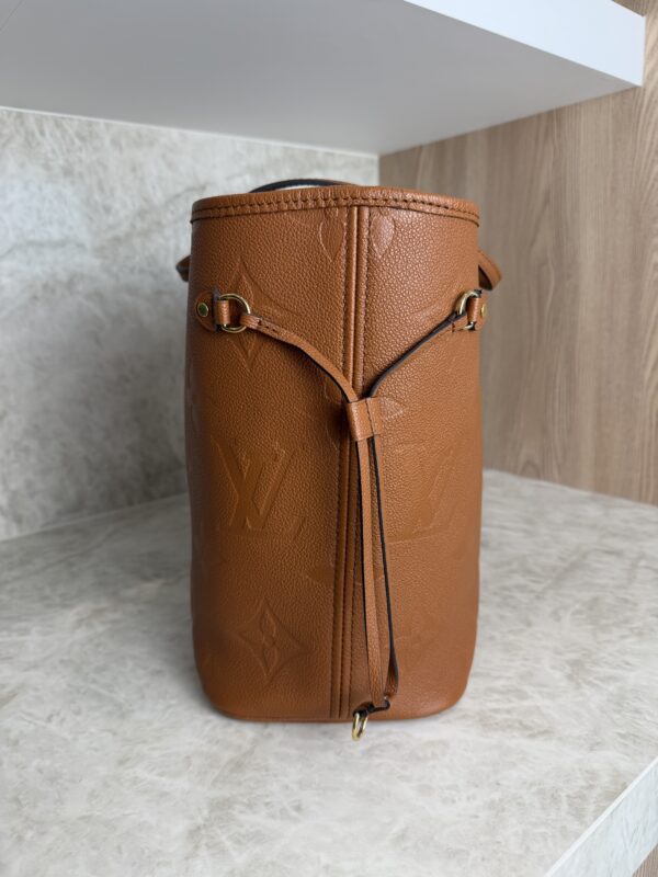 Louis Vuitton Empreinte Monogram Giant Neverfull MM Cognac