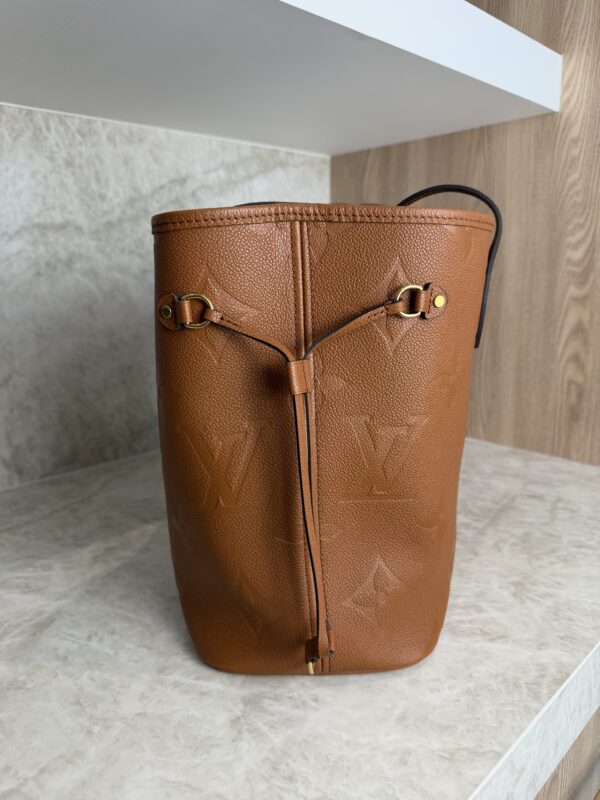 Louis Vuitton Empreinte Monogram Giant Neverfull MM Cognac